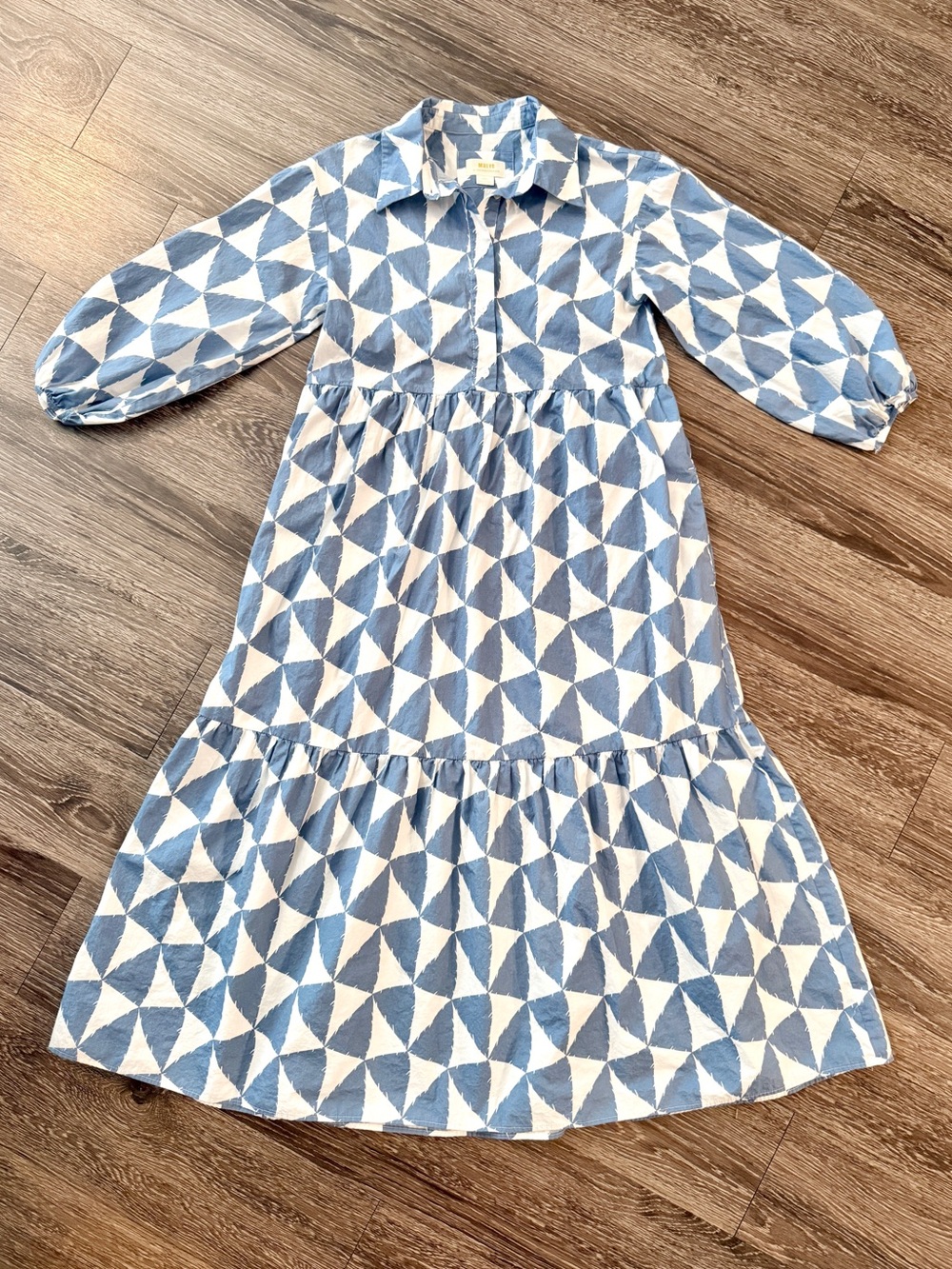 Anthropologie Maeve Bettina Tiered Midi Dress XS
